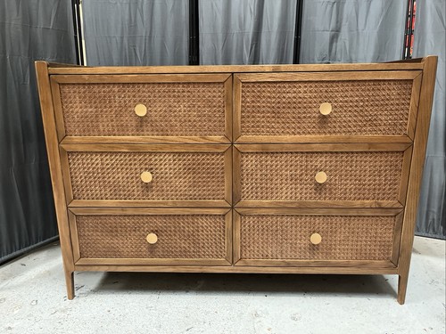 Lombok walnut and rattan - and,